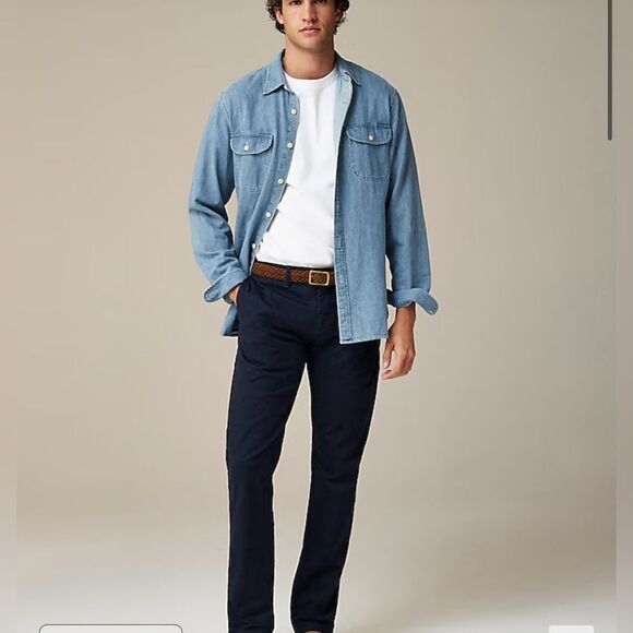 J.Crew 484 Slim-fit stretch chino pant - Picture 1 of 4